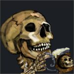 Ookaswaka_NFT_Skull_Mead_Cup_1507, best nft marketplaces, nft games, nba nft, crypto nft, and blockchain technologies, crypto currencey for buy, sell, trade nft, non fungible tokens via art, music, and nft games.