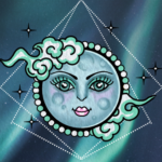 lunar-witch-nft-01 cute and creepy nft artwork, buy, sell, trade, mint NFTs